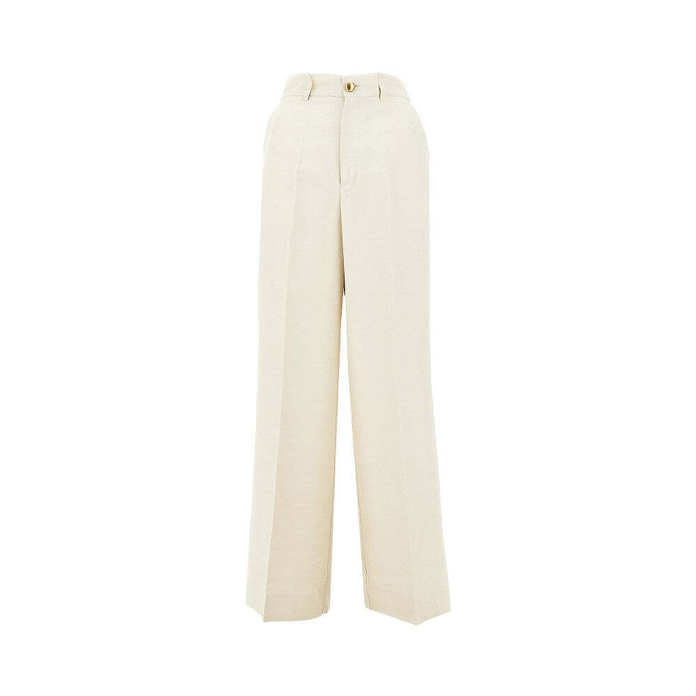 P.A.R.O.S.H. Raisa Linen-Blend Pants